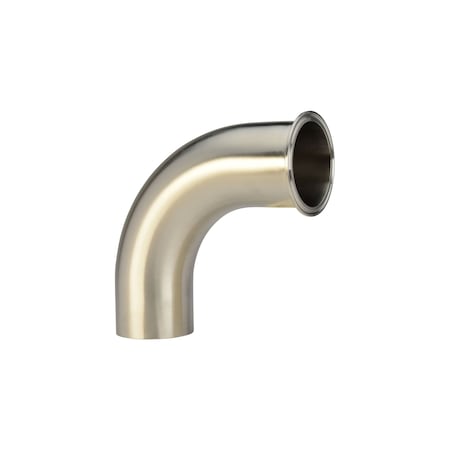 Wayland 6in CLAMP X BUTT-WELD 90 ELBOW - POLISHED -316L W6L2CM-6